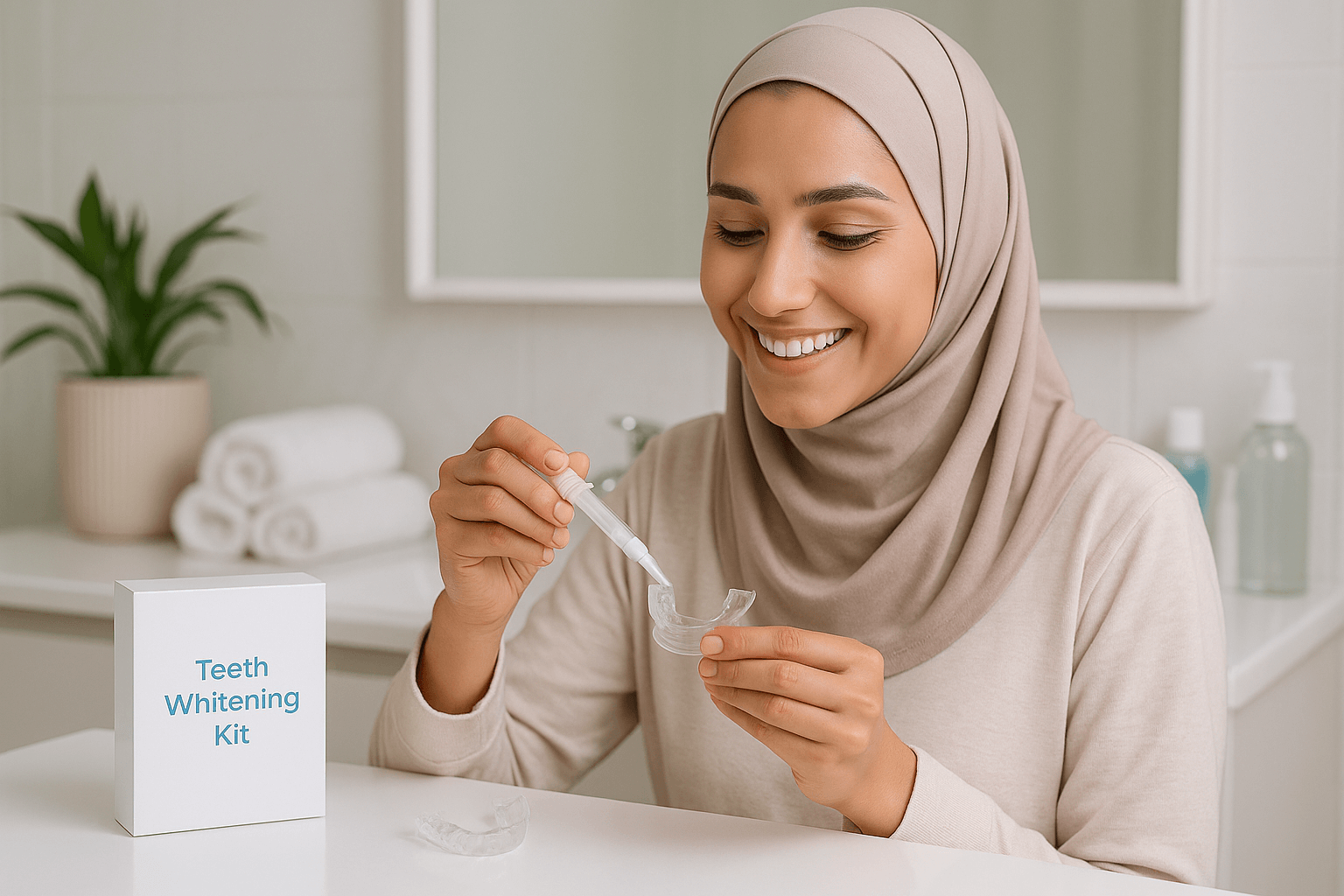 راهنمای جامع بلیچینگ خانگی: لبخندی درخشان و ایمن در خانه با دنداب